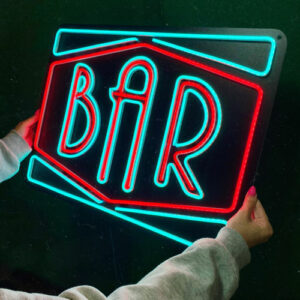 Neon Bar sign BAR buy US neonoriginal